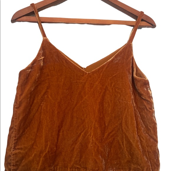 Madewell Rust Colored Button Front Top - Picture 7 of 11